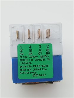 КХ-0003863 Таймер TD 20 C самсунг кит.(зеленая этикетка) КХ-0003863