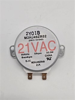 M2HJ49ZR02-Б/У Двигатель вращения поддона для СВЧ Samsung M2HJ49ZR02-Б/У
