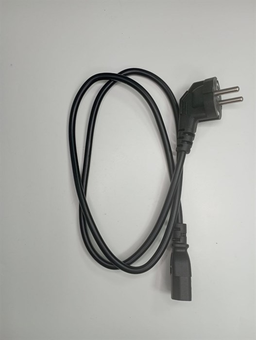 Сетевой шнур 3x0.75mm² 16A 250V Длина - 1,22м 13475 - фото 16992