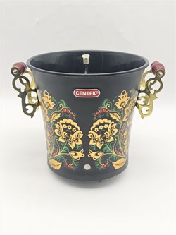 11441-бу Тэн в сборе с колбой-б/у самовара CENTEK CT-0091 B черный+рисунок 11441-бу