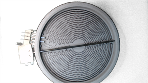 Конфорка трехзонная 2300/1600/800 W Ø230мм 10.51311.044