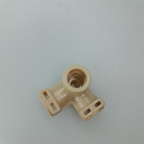 SS 0018  Соединитель трубок d7 12x23x23x23mm Y-образный тройник пластик для кофемашины Pioneer CMA012C SS 0018
