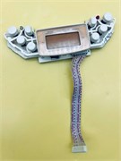Плата индикации Б/У для мультиварки Maxwell MW-3801 YD2-FM30(LCD)-D11-бу