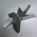 713429 металлическая лопасть вентилятора для духовых шкафов Gorenje 713429